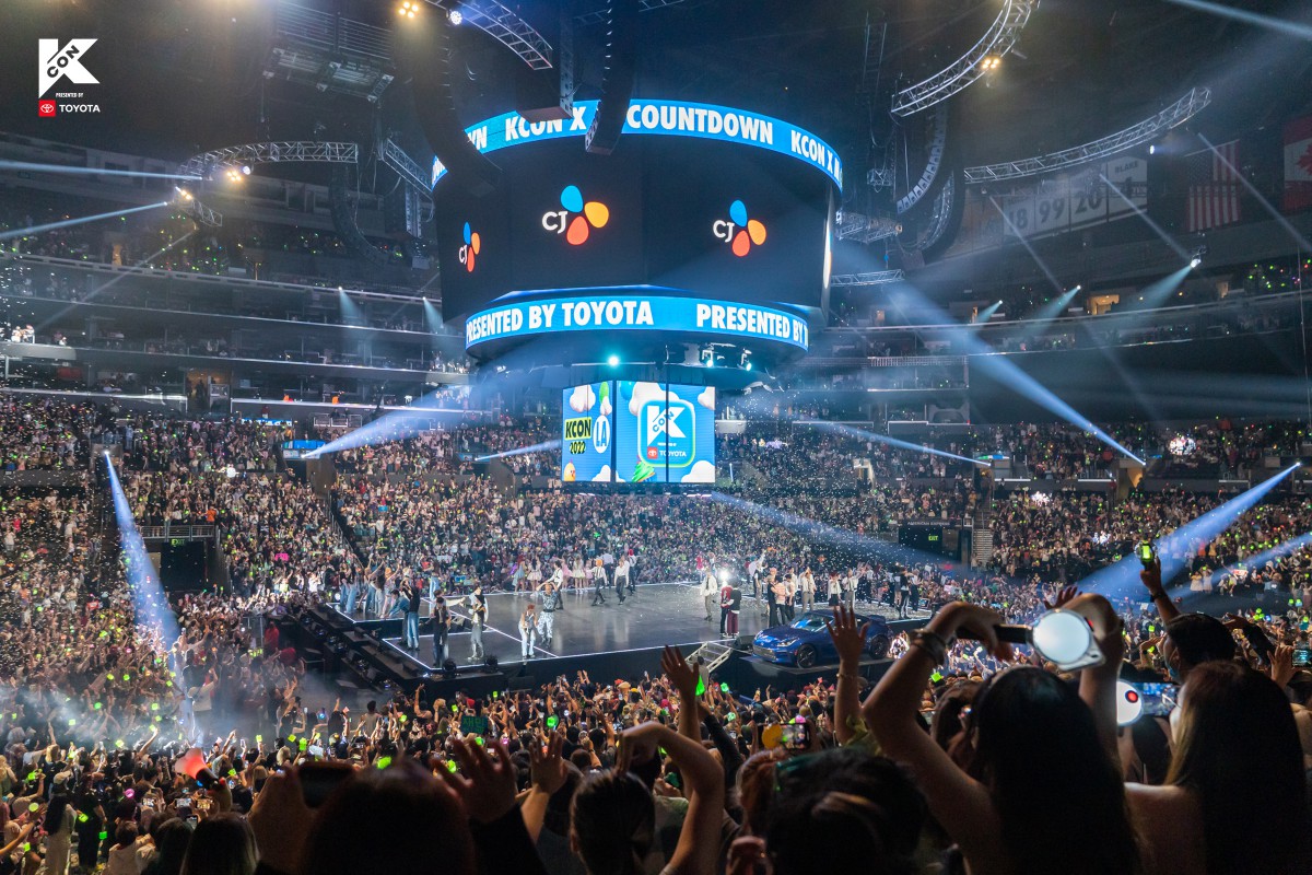 KCON 2022 LA is regarded as one of the events that demonstrated the potential of the Korean MICE industry as well as the global marketability of K-pop. (provided by CJ ENM)